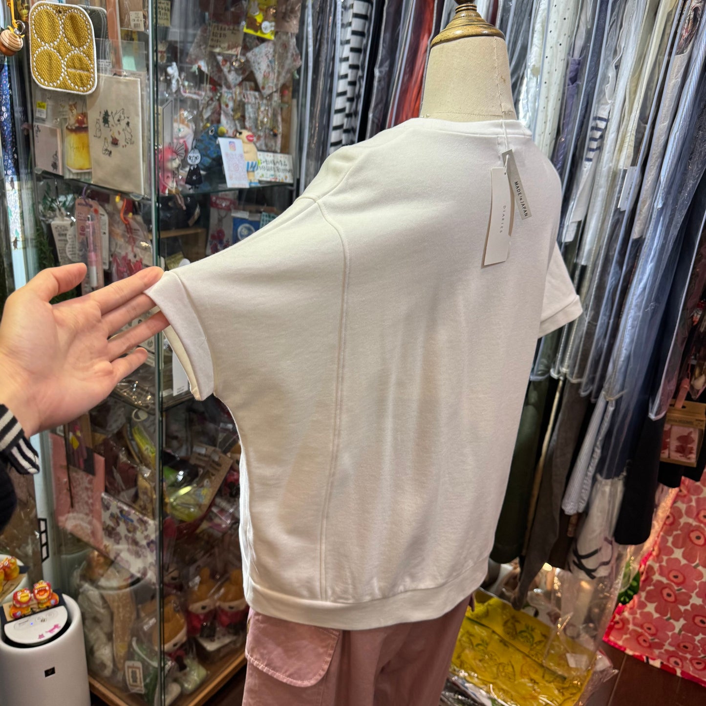EXTRA20- Diaries White Top, Made in Japan