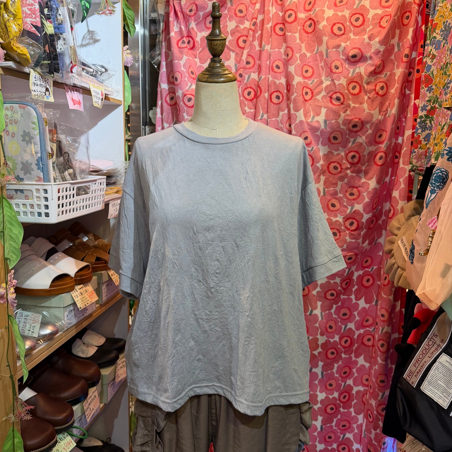 Ichi Grey T-shirt, made in Japan
