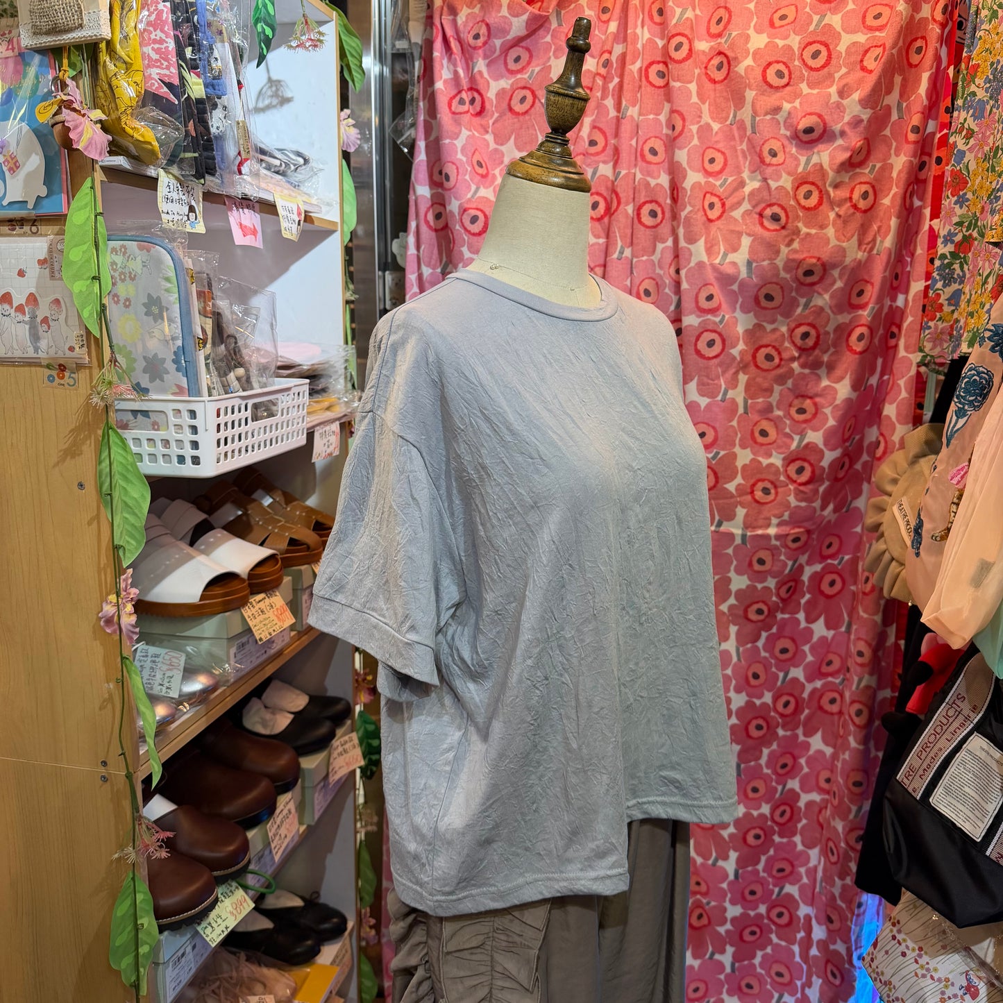 Ichi Grey T-shirt, made in Japan
