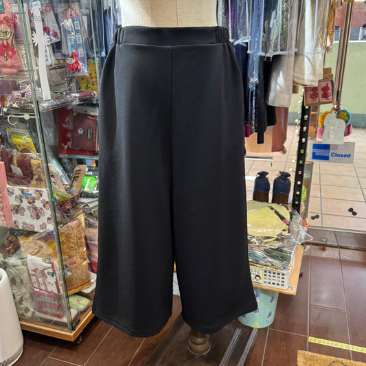 Mizuiro Ind High-waist Black Pants, made in Japan