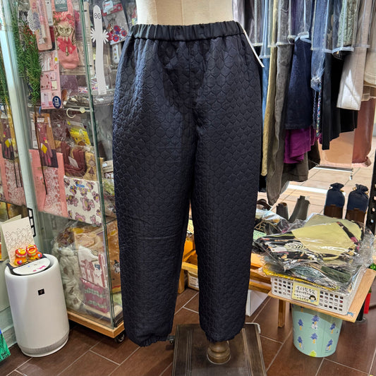 Sale- Buoy Buoy Black Embroidery Pants, made in Japan