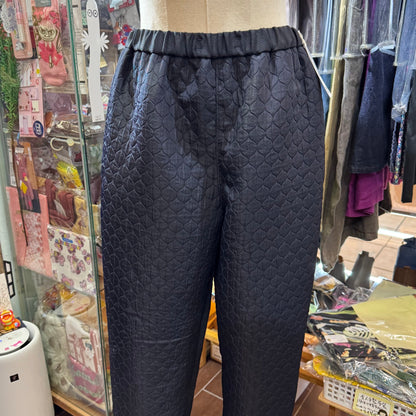 Sale- Buoy Buoy Black Embroidery Pants, made in Japan