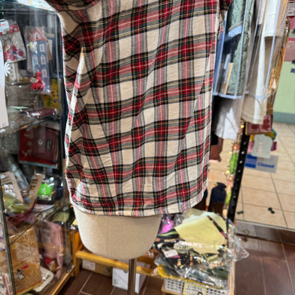 Sale- Mizuiro Ind Red Checked Shirt, made in Japan