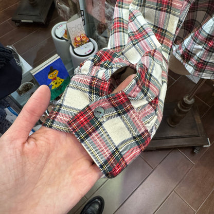 Sale- Mizuiro Ind Red Checked Shirt, made in Japan