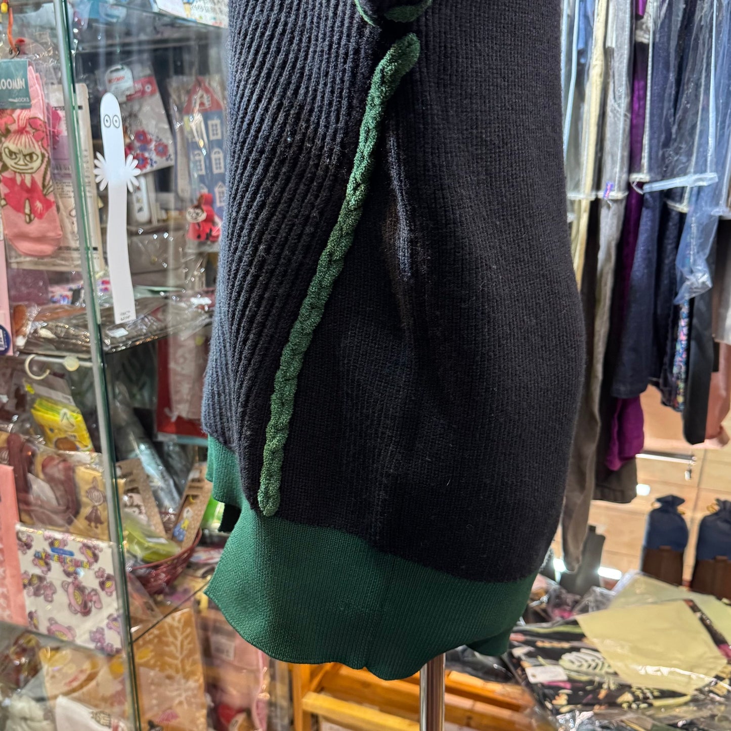 UN3D Black Long Knit Sweater
