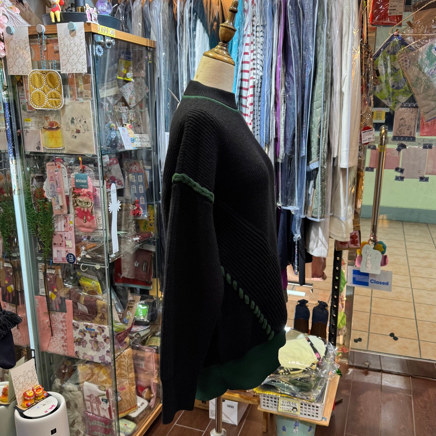 UN3D Black Long Knit Sweater