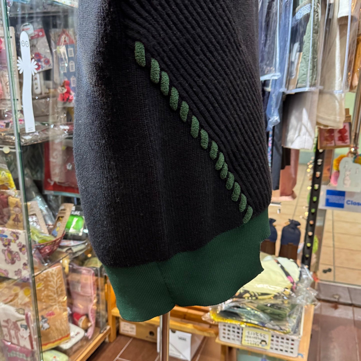 UN3D Black Long Knit Sweater