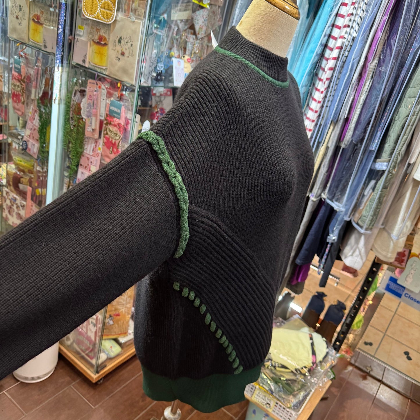 UN3D Black Long Knit Sweater