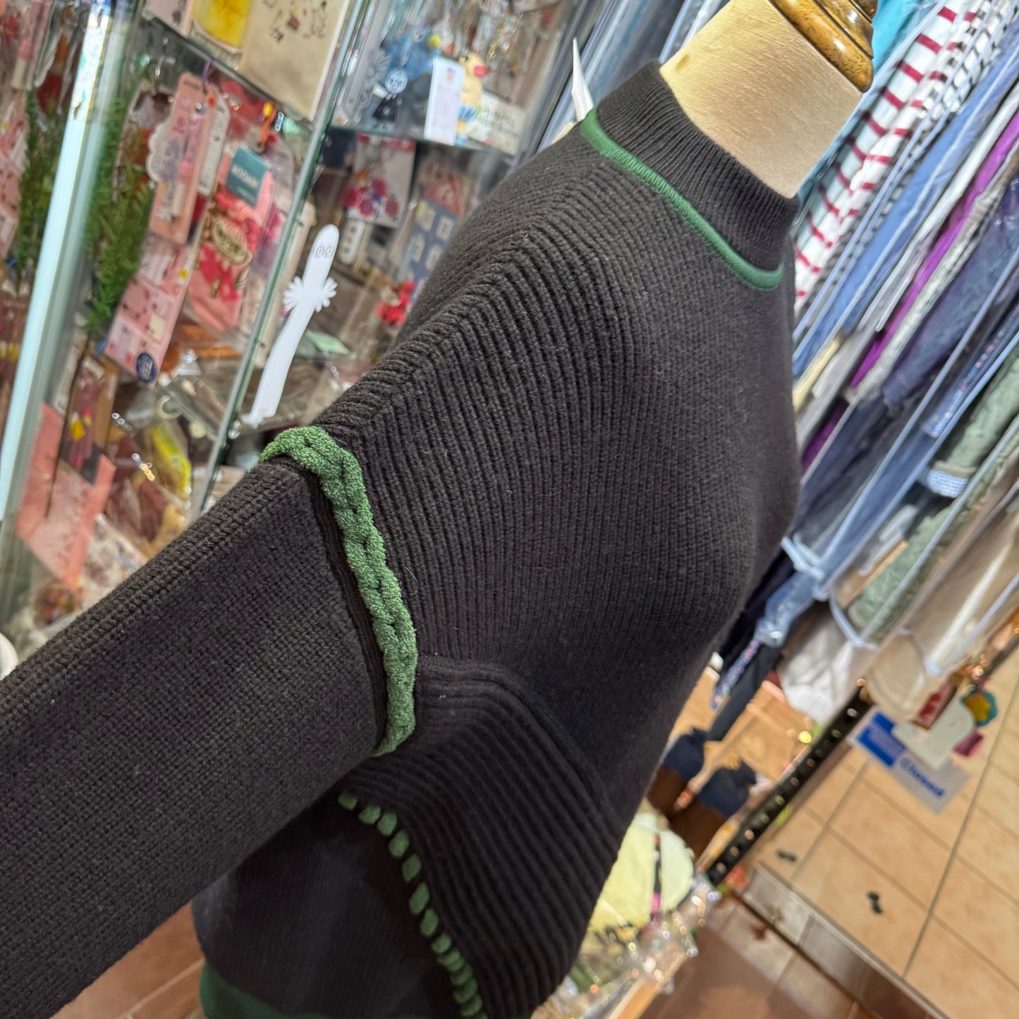 UN3D Black Long Knit Sweater