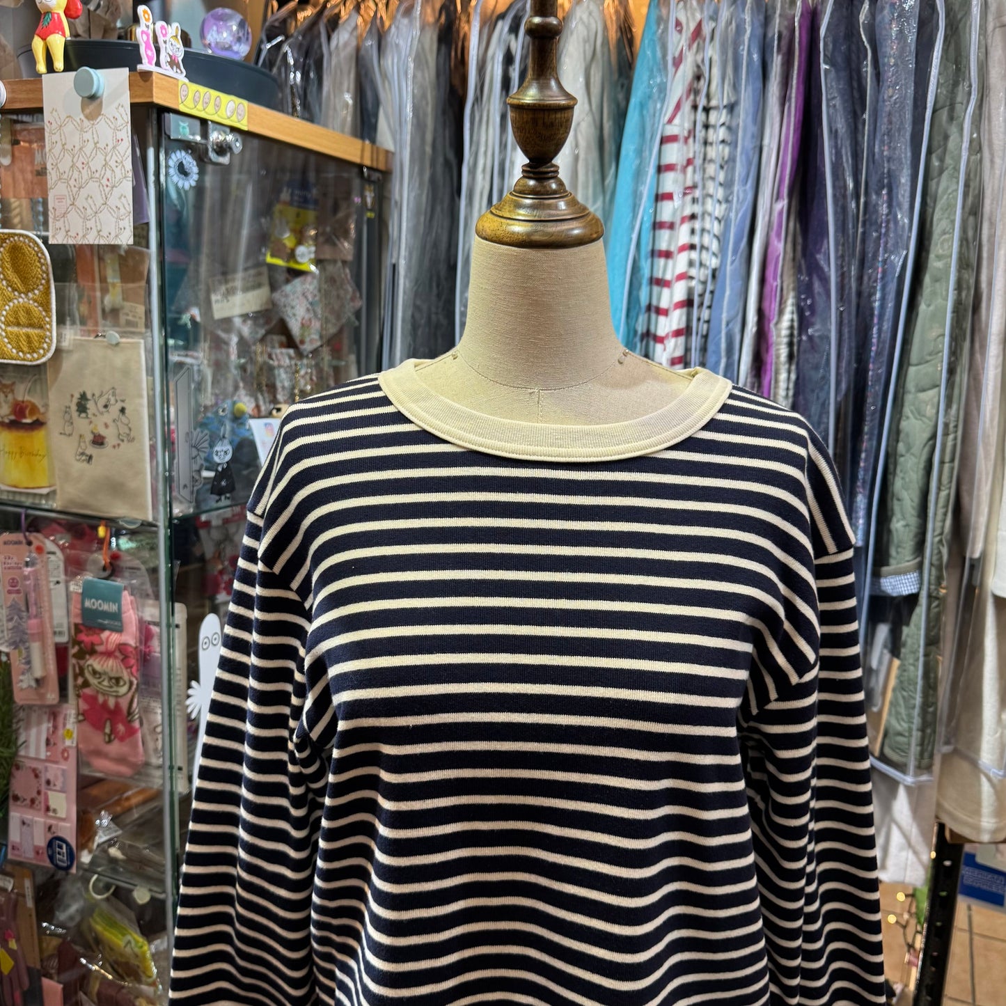 Sale- Diaries Striped Top, 2 Colors, made in Japan