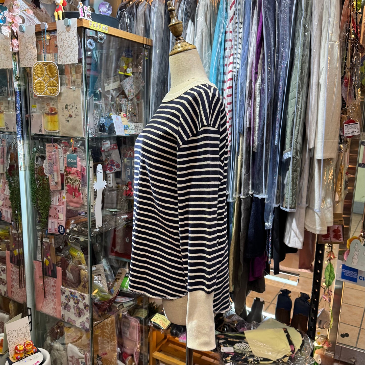 Sale- Diaries Striped Top, 2 Colors, made in Japan