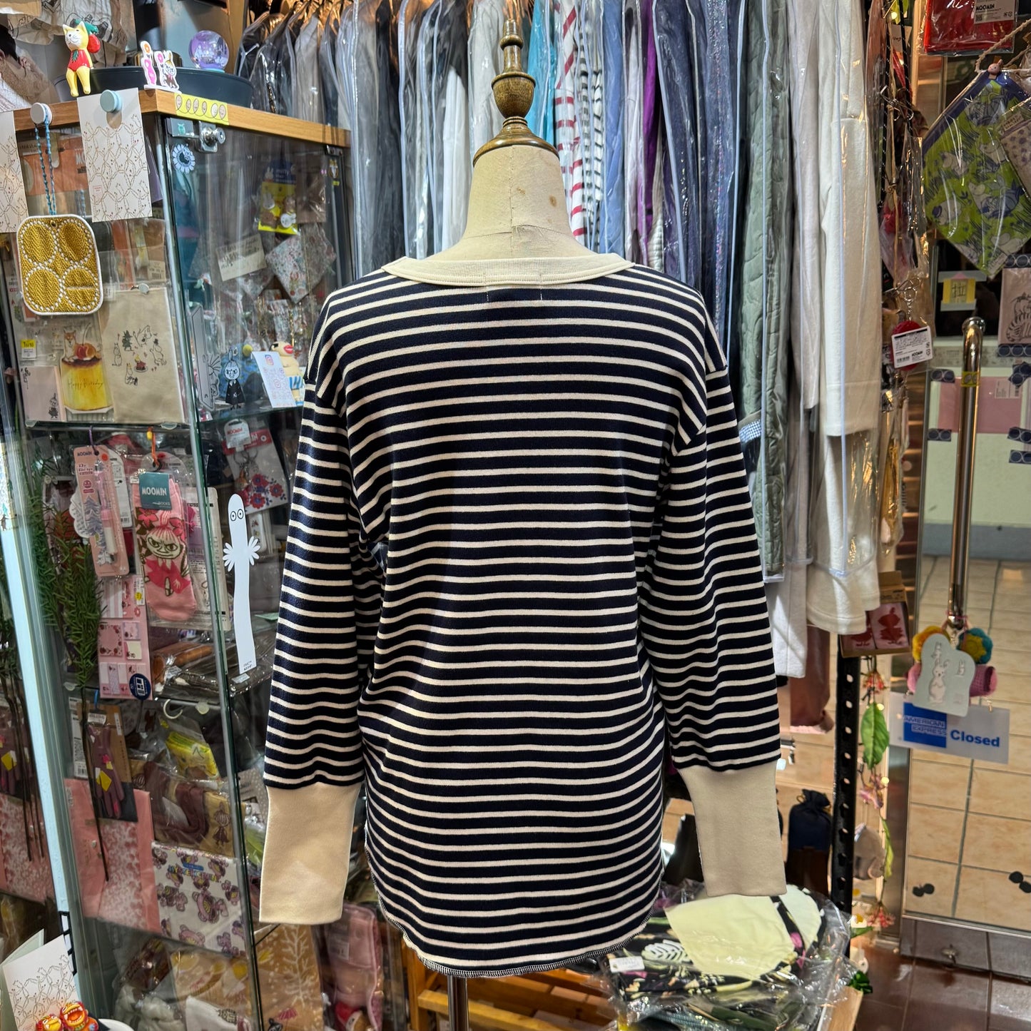 Sale- Diaries Striped Top, 2 Colors, made in Japan