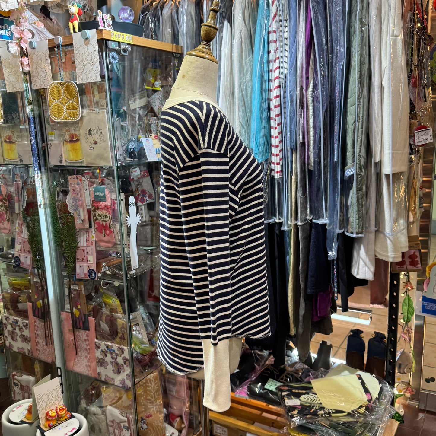 Sale- Diaries Striped Top, 2 Colors, made in Japan