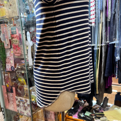 EXTRA30- Diaries Striped Top, 2 Colors, made in Japan