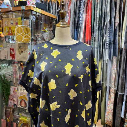 Sale- VM Floral Navy Top, made in Japan
