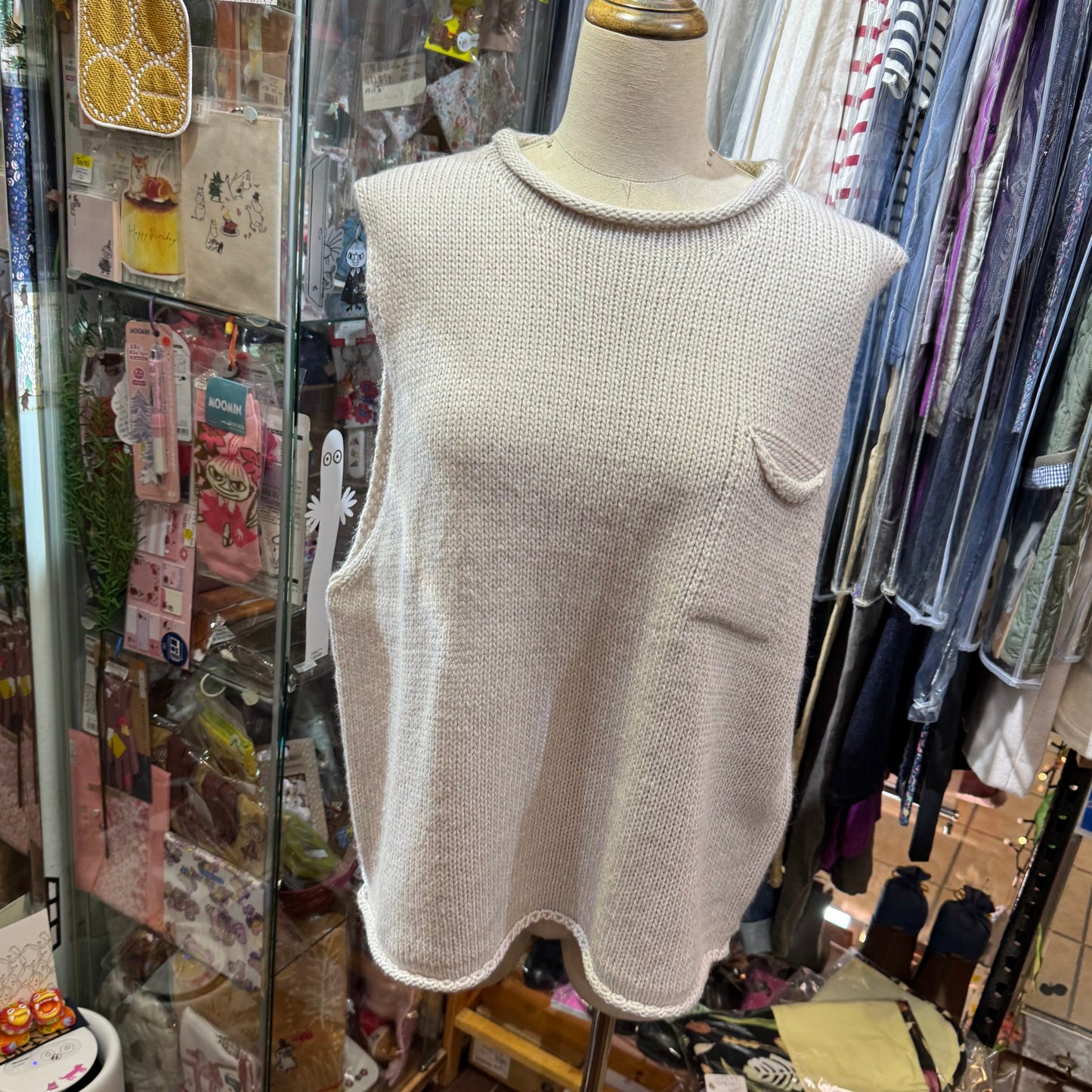Sale- SO Light Grey Vest Top