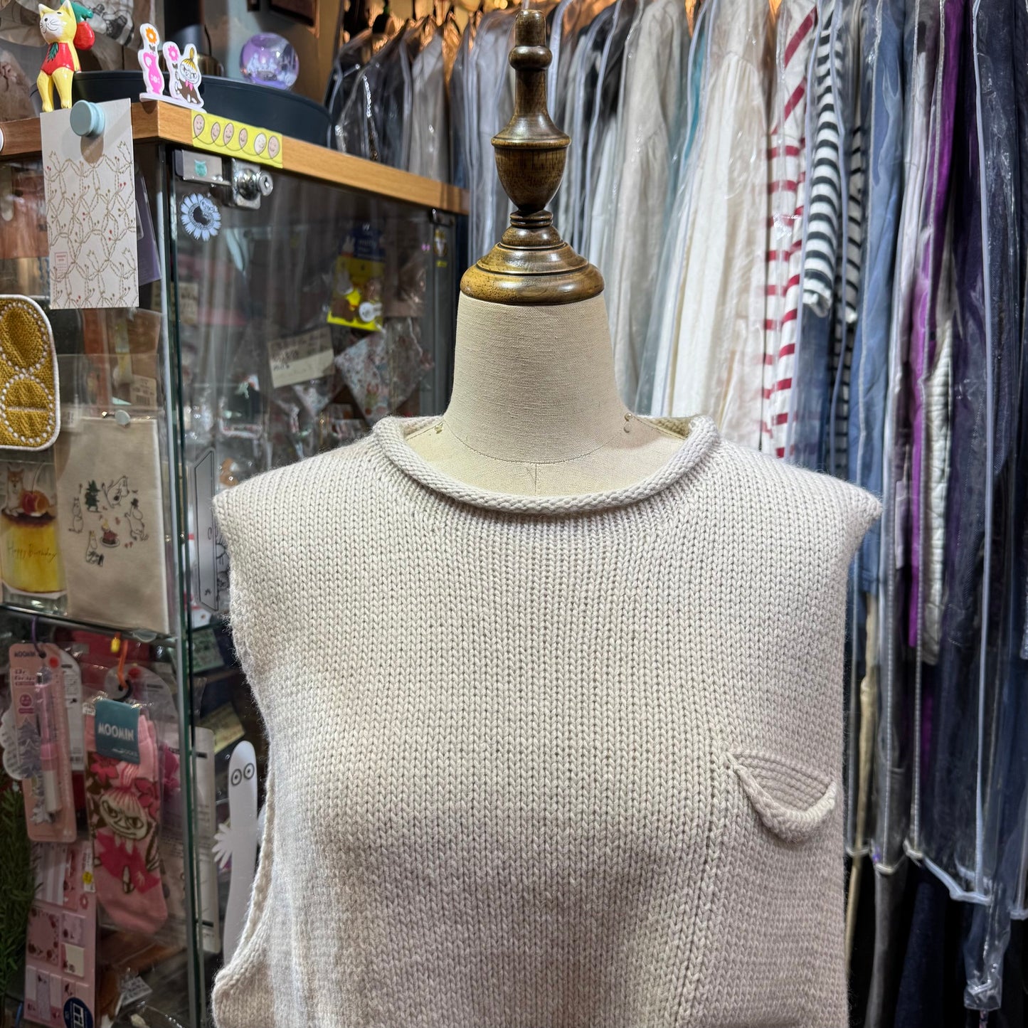 Sale- SO Light Grey Vest Top