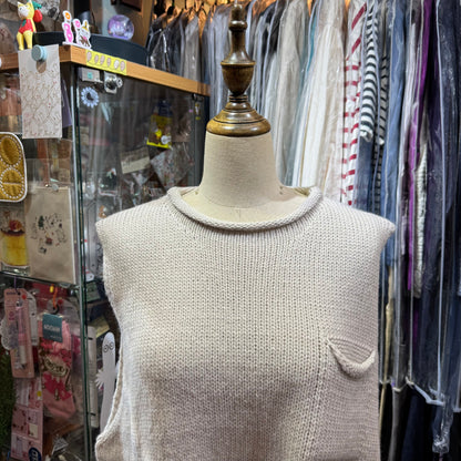 Sale- SO Light Grey Vest Top