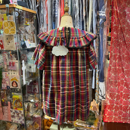 Drowse and Yet… Red Checked Top, made in Japan