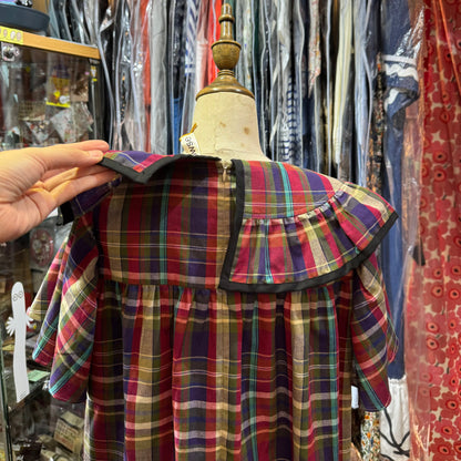 Drowse and Yet… Red Checked Top, made in Japan