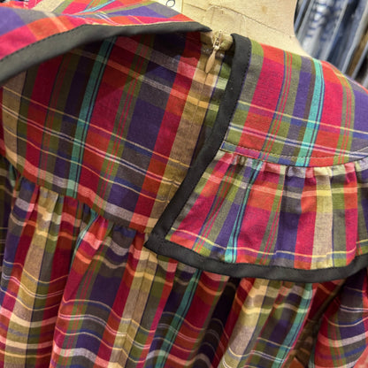 Drowse and Yet… Red Checked Top, made in Japan