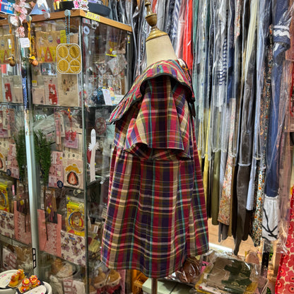 Drowse and Yet… Red Checked Top, made in Japan