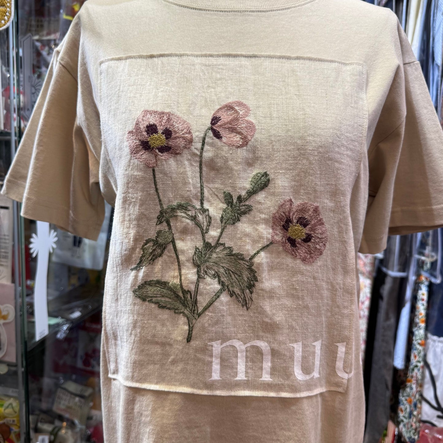 Muuc Embroidery T-shirt, 2 Colors