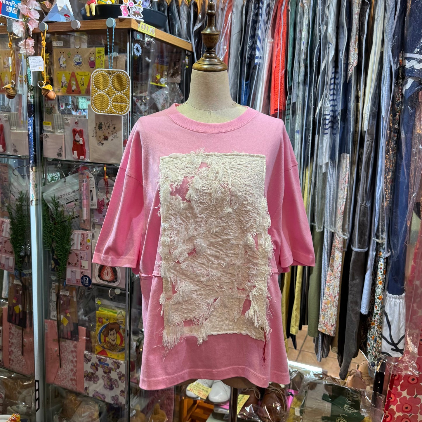 Rehersall Embroidery T-shirt, 2 Colors, made in Japan