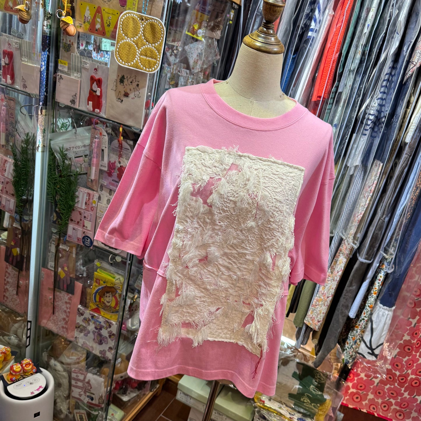 Rehersall Embroidery T-shirt, 2 Colors, made in Japan