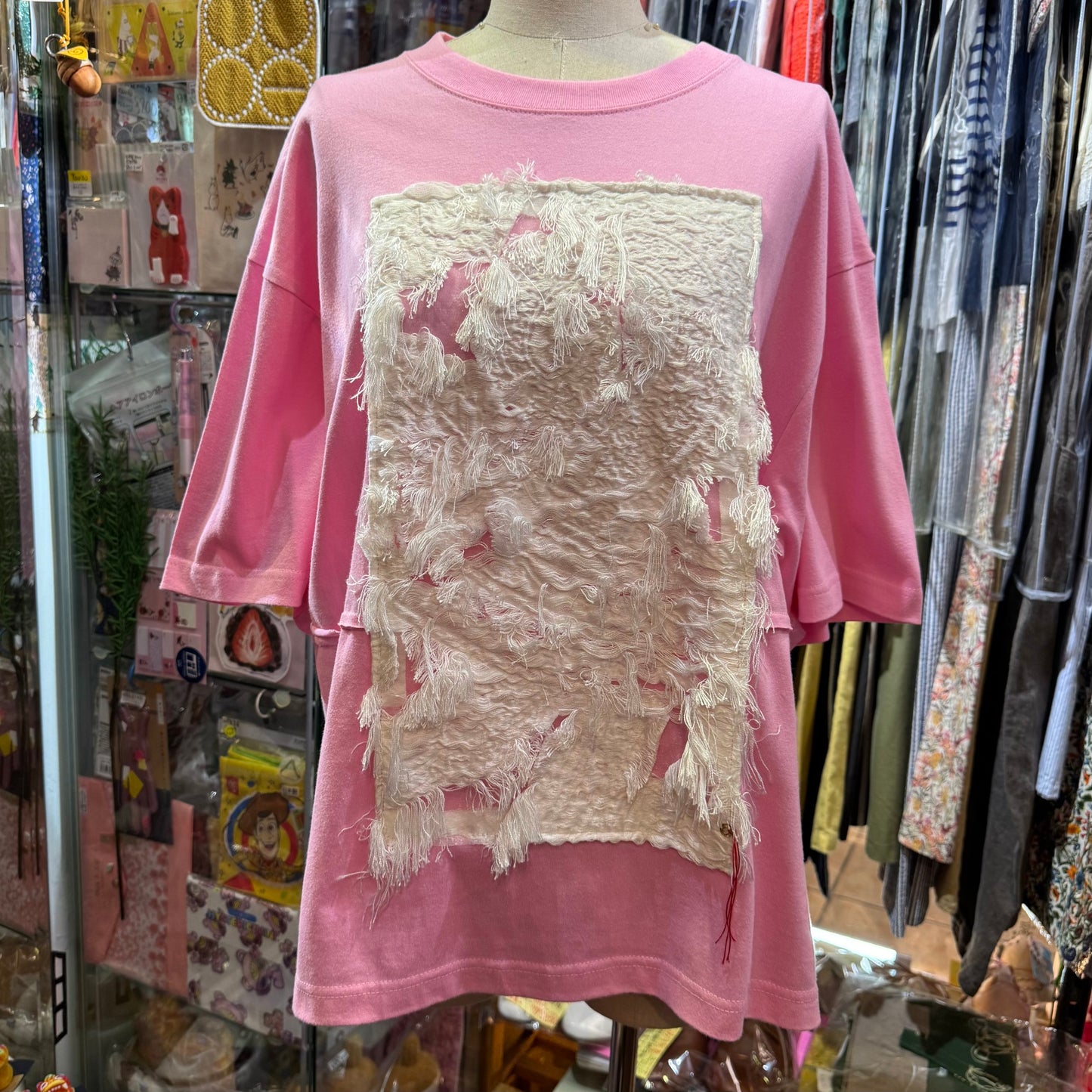 Rehersall Embroidery T-shirt, 2 Colors, made in Japan