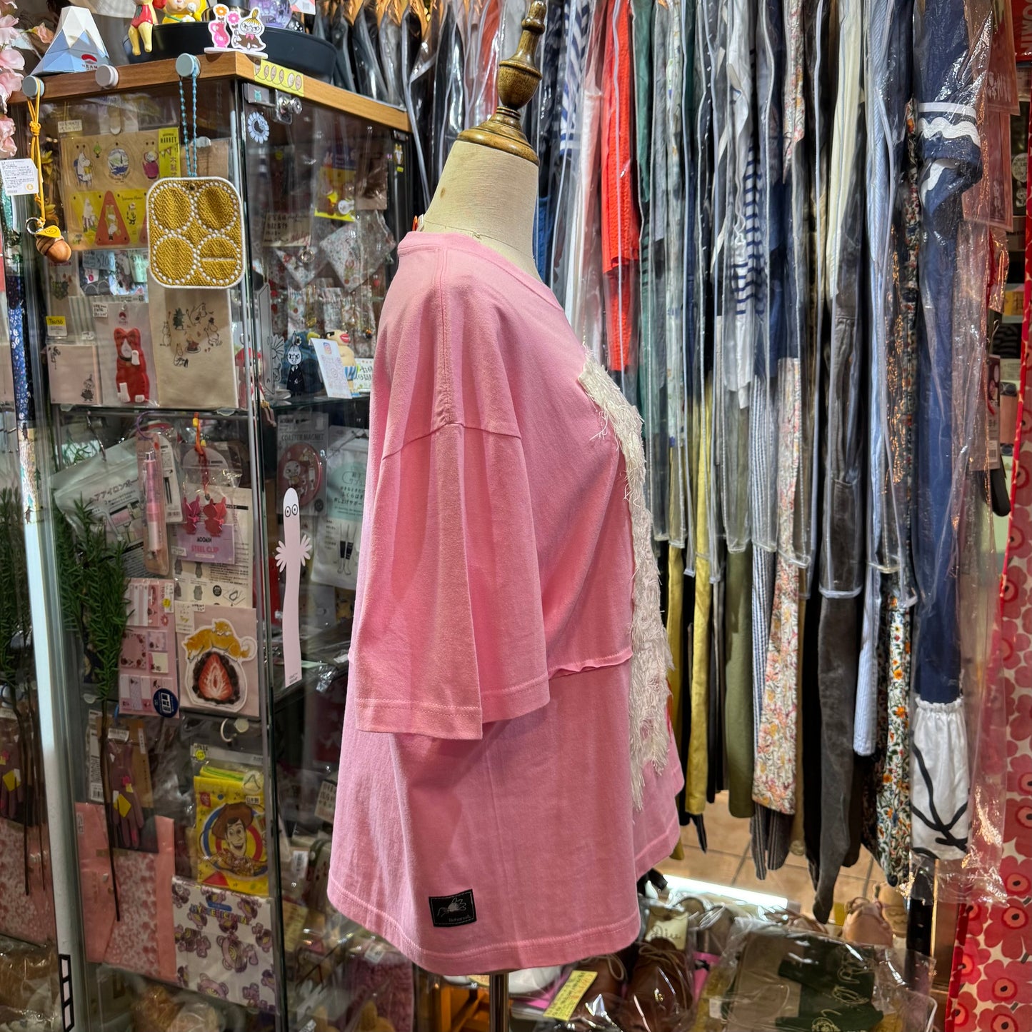 Rehersall Embroidery T-shirt, 2 Colors, made in Japan