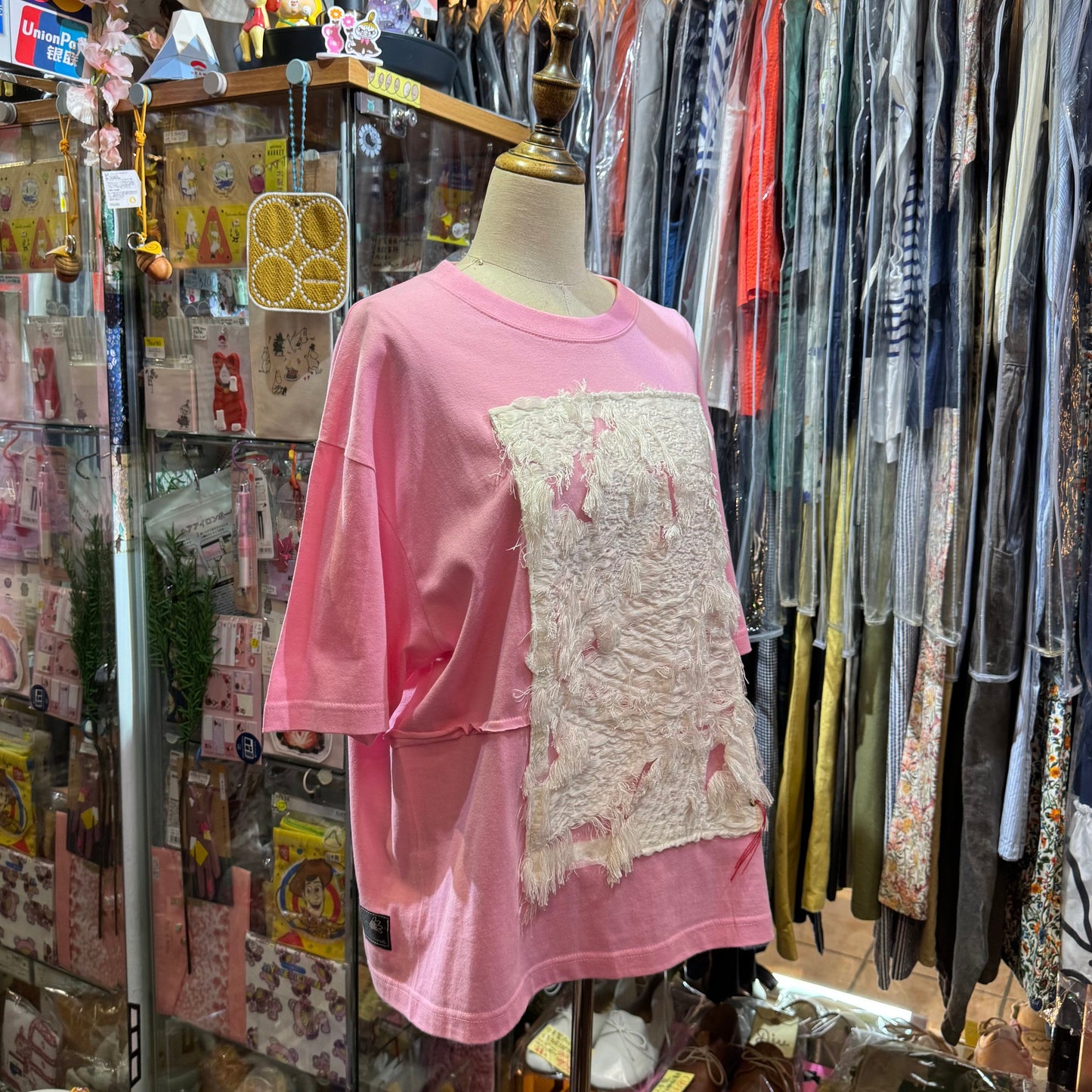 Rehersall Embroidery T-shirt, 2 Colors, made in Japan