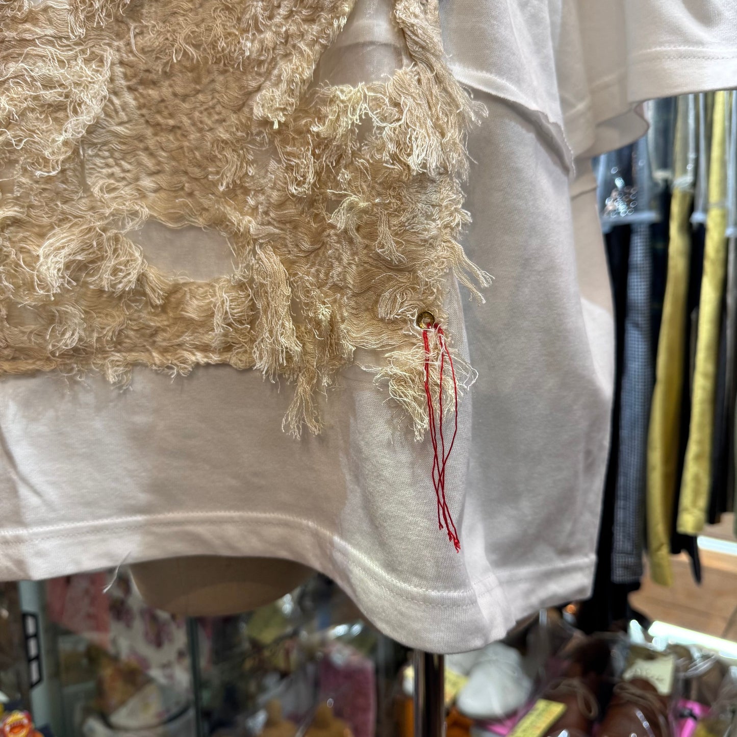 Rehersall Embroidery T-shirt, 2 Colors, made in Japan