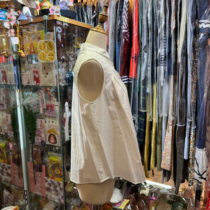 EXTRA30- VM White Vest Top, made in Japan