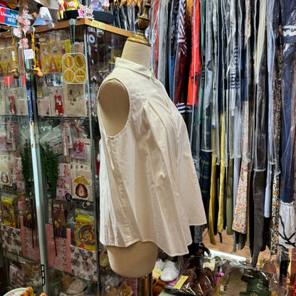 EXTRA30- VM White Vest Top, made in Japan