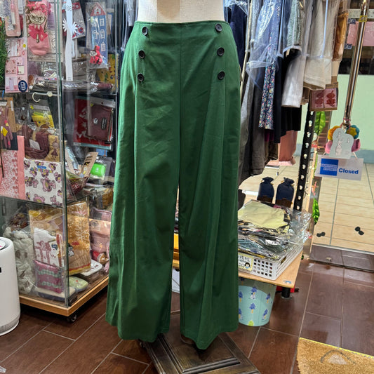 EXTRA20- Vent d Ouest Green Pants, size 40, made in Japan