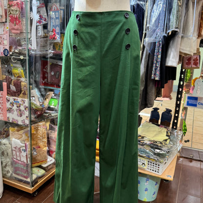 EXTRA30- Vent d Ouest Green Pants, size 40, made in Japan