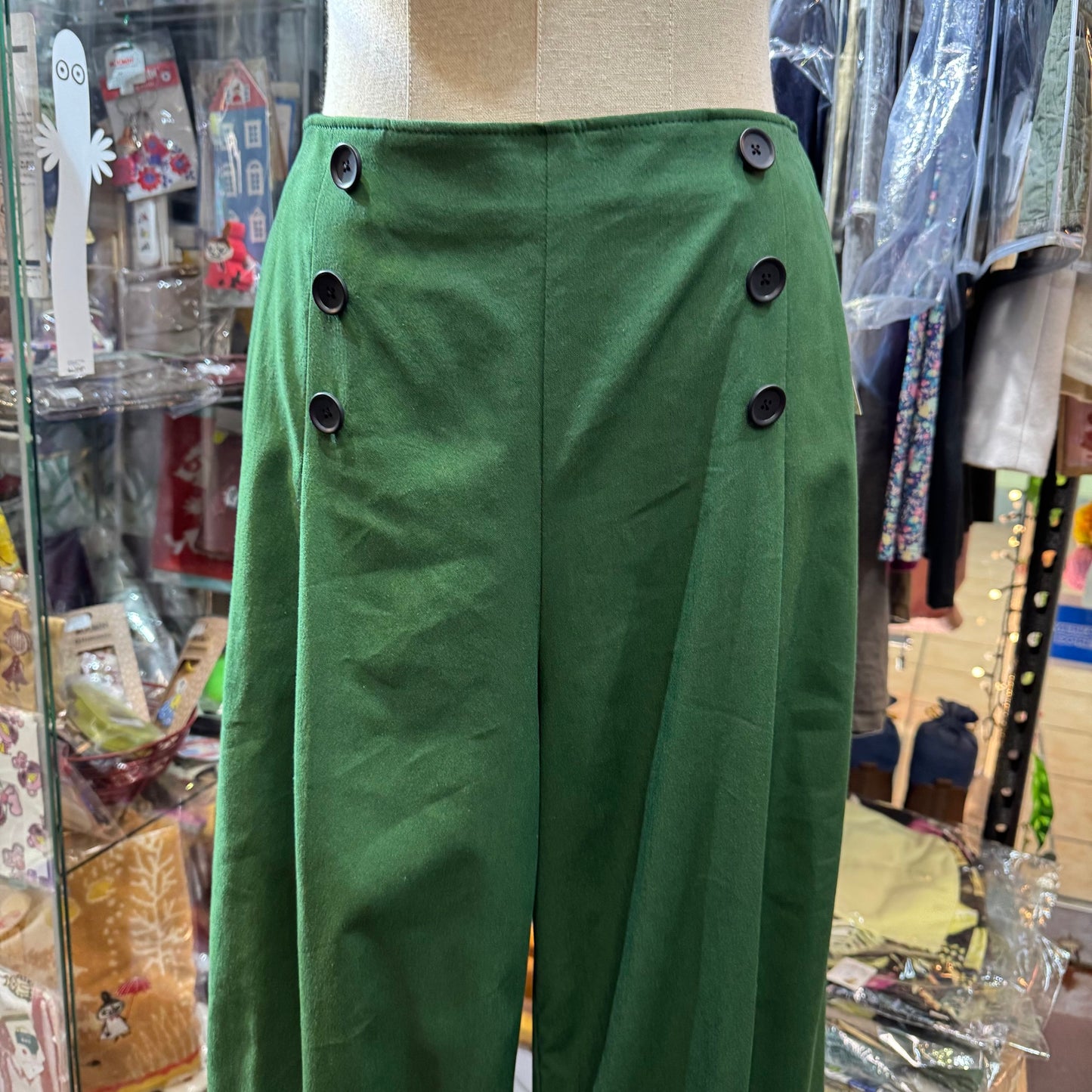 EXTRA20- Vent d Ouest Green Pants, size 40, made in Japan