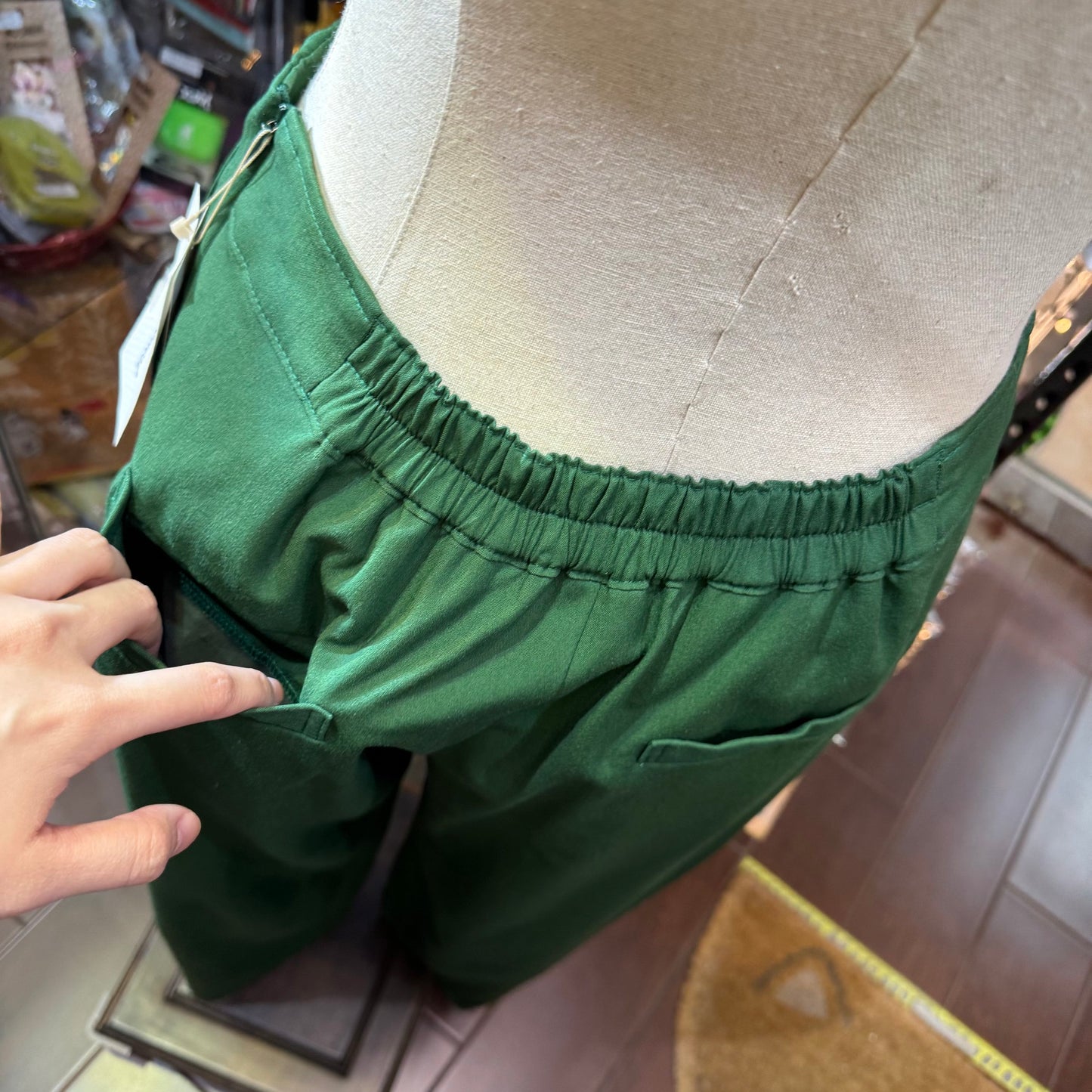 EXTRA20- Vent d Ouest Green Pants, size 40, made in Japan