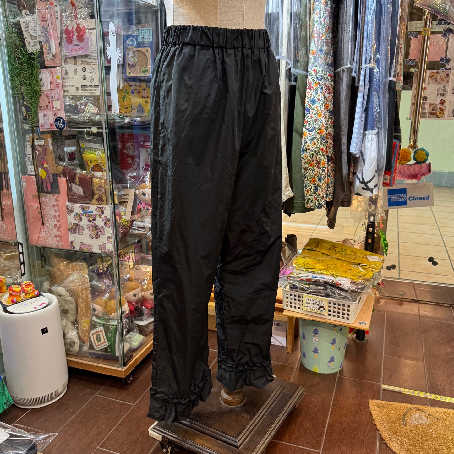 Fig London Black Pants, made in Japan