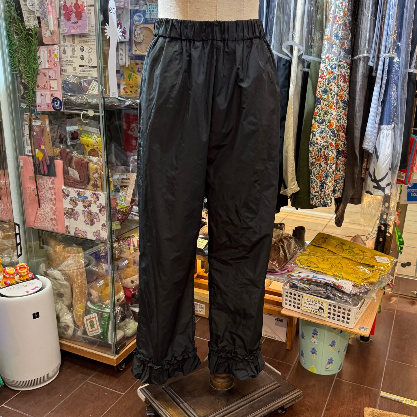 Fig London Black Pants, made in Japan