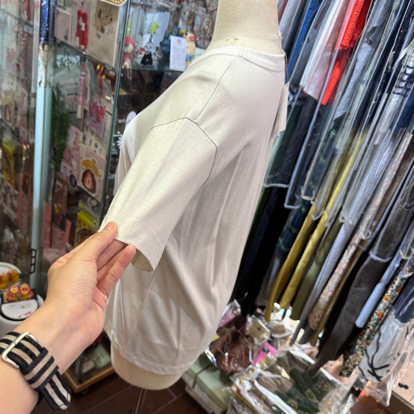 Nouvelles du Paradis Crème Beurre T-shirt, 2 Colors, made in Japan