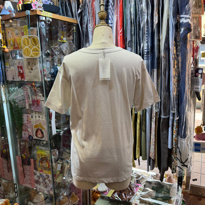 Sale- Nouvelles du Paradis Crème Beurre T-shirt, 2 Colors, made in Japan