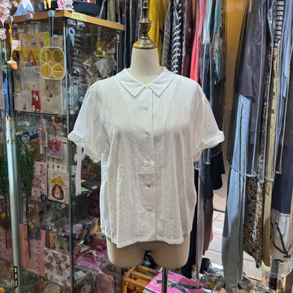 Mizuiro Ind White Shirt, made in Japan