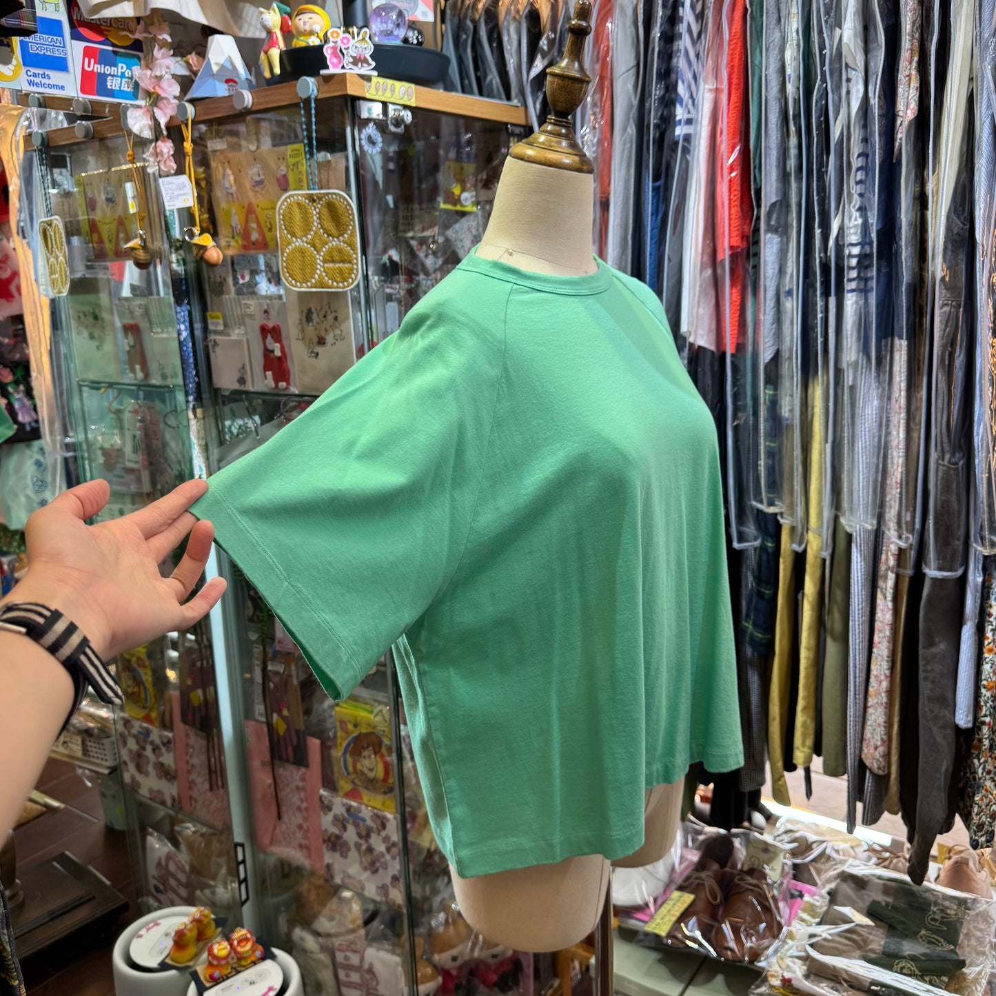 Laiterie Mint T-shirt, made in Japan