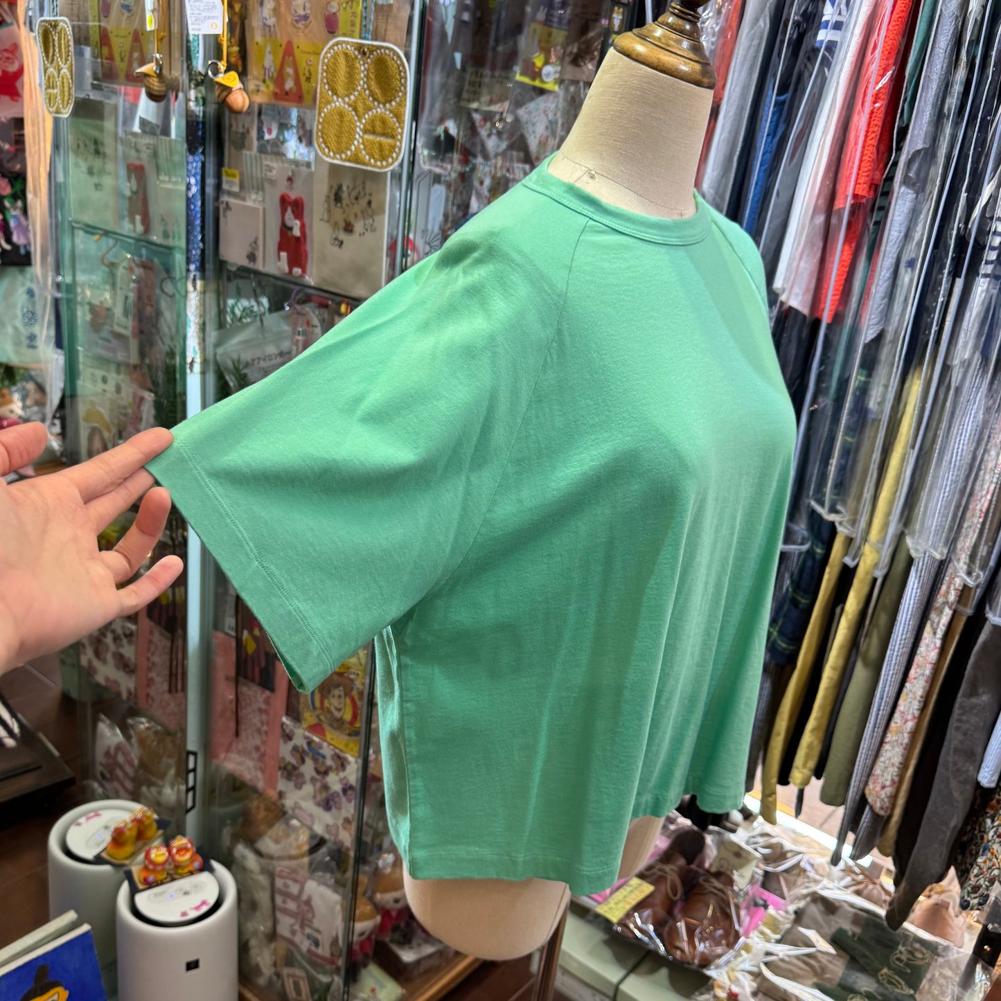 Laiterie Mint T-shirt, made in Japan