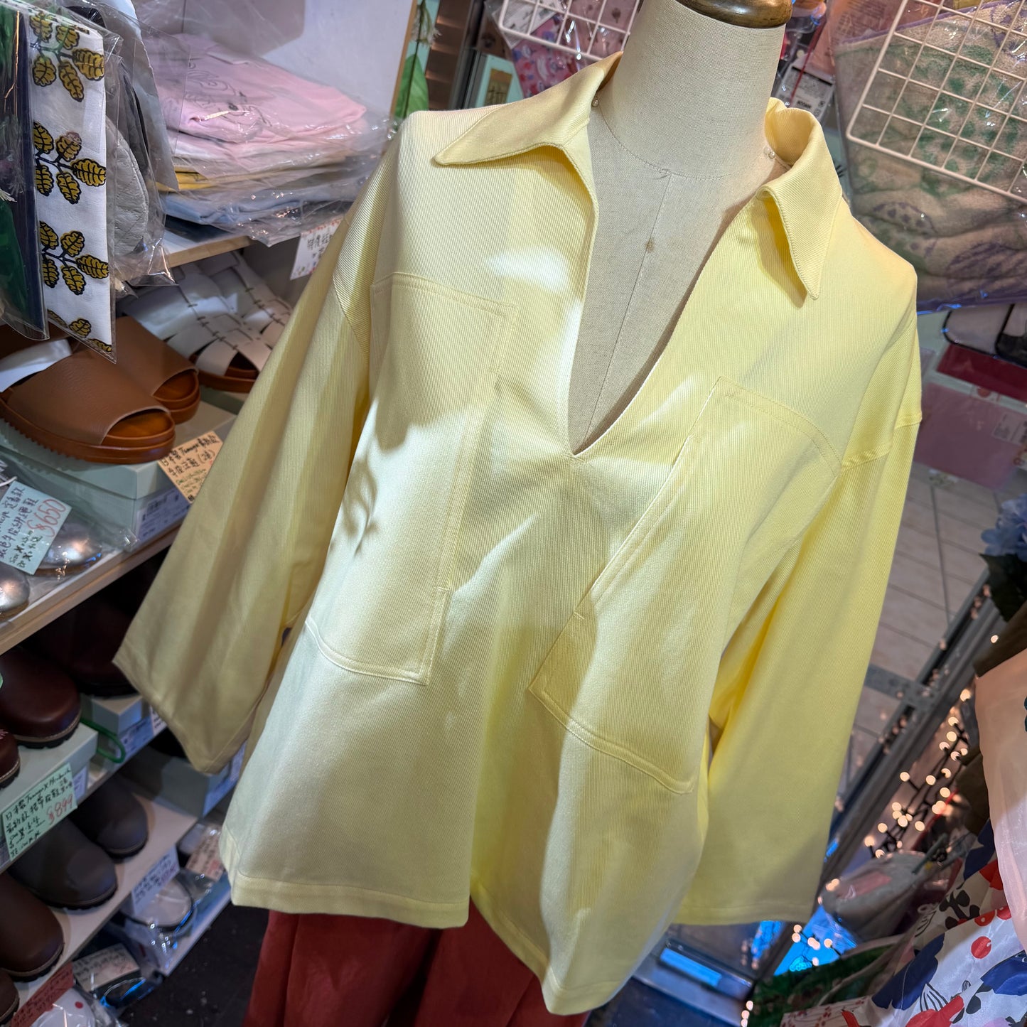 MARMARMAR V-neck Top, 2 Colors, made in Japan