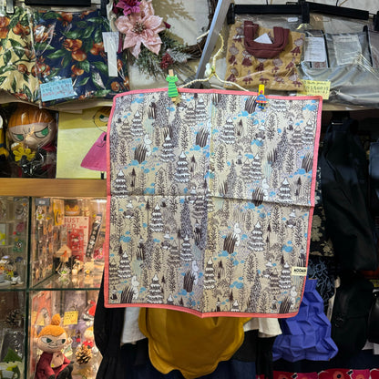 Moomin and Little My Towel, Handkerchief, made in Japan