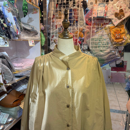 Liyoca Beige Shirt, made in Japan