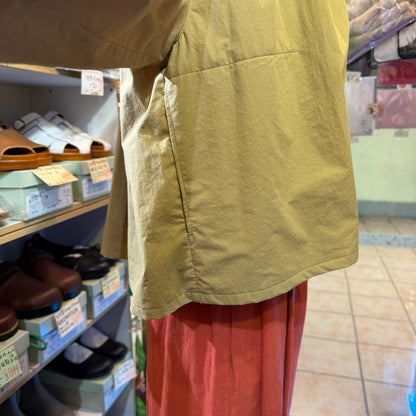 Liyoca Beige Shirt, made in Japan